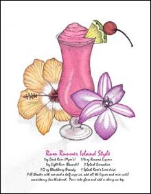 Florida Keys Art - Rum Runner